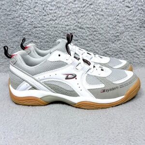 Dita WT System Womens Size 8.5 Indoor Court Shoes Sneakers Gray White